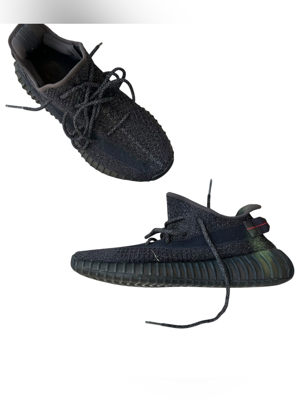 YEEZY BOOST 350 V2 Black Reflective Sz 9.5